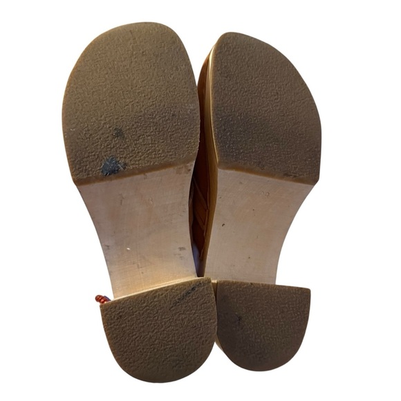 Swedish Hasbeens Louise Leather Clog Size 38 - Picture 3 of 4